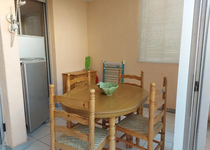 4 Pers Avec Terrasse, Piscine Et Parking Securise - Fr-1-776-137 * Argelès-sur-Mer