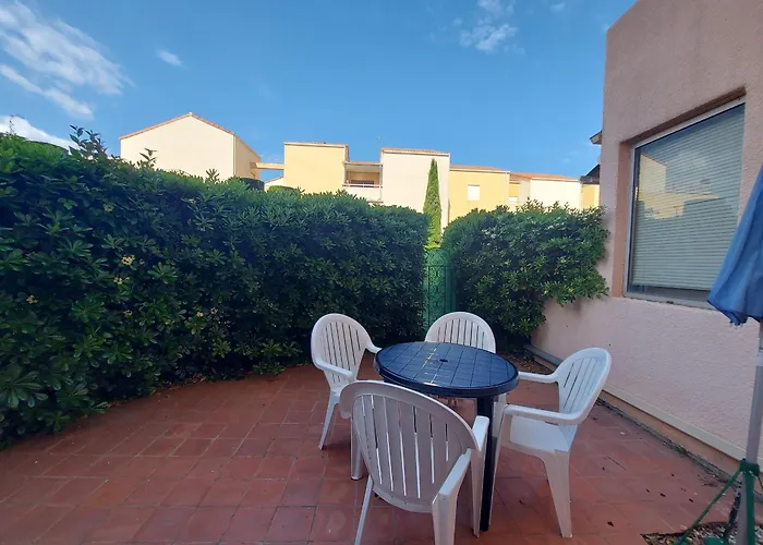 4 Pers Avec Terrasse, Piscine Et Parking Securise - Fr-1-776-137 * Argelès-sur-Mer